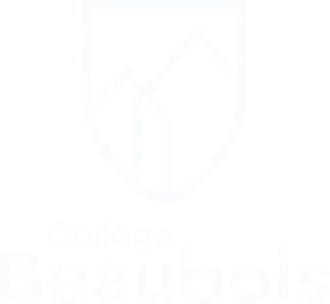 Logo du Collège Beaubois blanc
